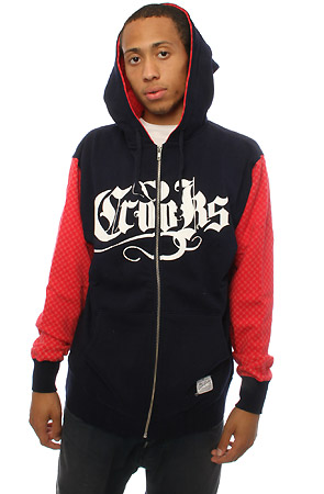 Crooks and Castles old english hoody available at www.karmaloop.com for $85.00