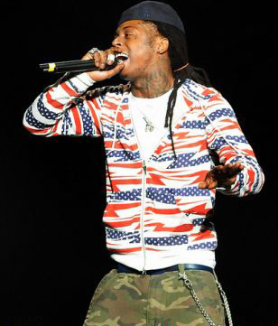 Lil Wayne rocking Joyce